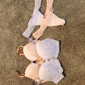 Bra and thong sets